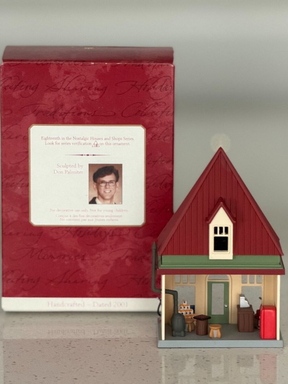 Hallmark Ornament Nostalgic Houses and Shops Service Station #18 - Picture 2 of 4